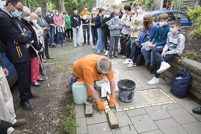 Ulrich Simons - Stolperstein Mali Blumenthal
